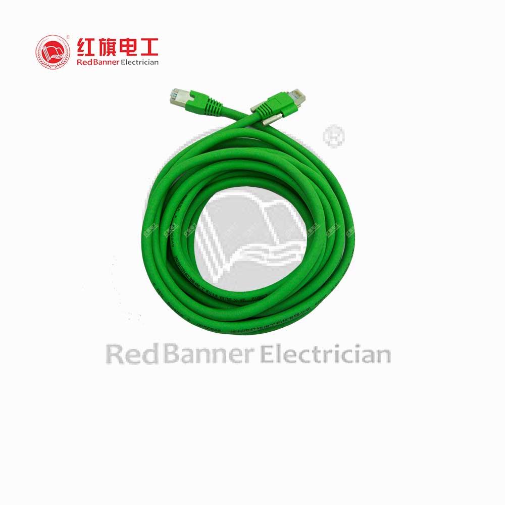 KTR-CAT5e 超五類 高柔網(wǎng)線連接線,KTR_SFTP_CAT5e_Conn,高柔性電纜,拖鏈電纜,機器人網(wǎng)線,,機器人電纜,雙絞線,網(wǎng)線,超五類,高柔網(wǎng)線,紅旗電工
